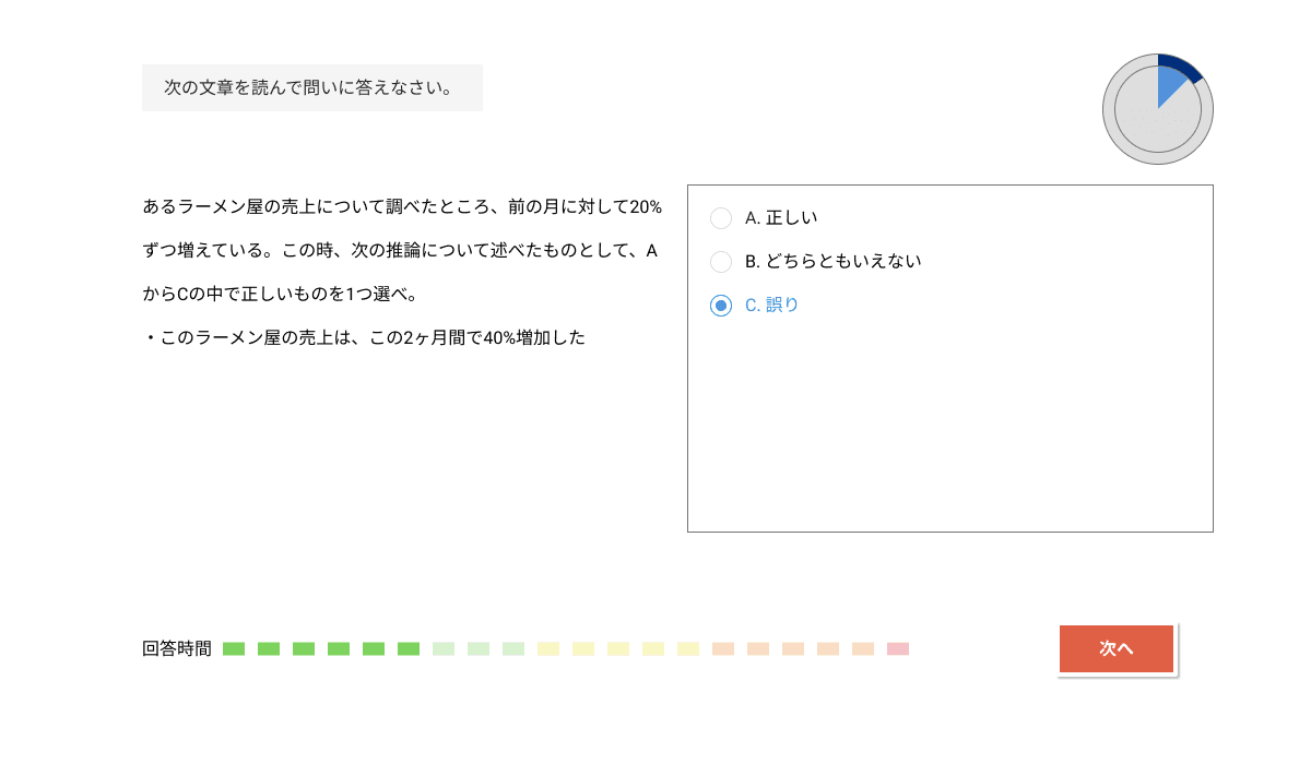 SPIの能力検査